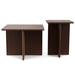 Latitude Run® Mansa Coffee Table Wood in Brown | 15.4 H x 20.2 W x 20.2 D in | Wayfair 1049030D5D74455D978F900E62EBBA80