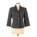 Isabella suits Blazer Jacket: Short Gray Print Jackets & Outerwear - Women's Size 8