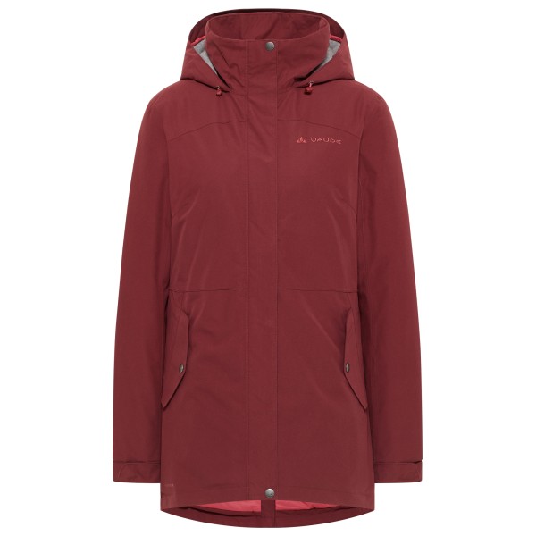 Vaude - Women's Pellice Wool - Parka Gr 34 rot