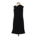 Catherine Malandrino Casual Dress: Black Dresses - Women's Size 2