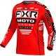 FXR Podium 2024 Youth Motocross Jersey, black-white-red, Size L
