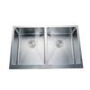 CB HOME 33"/36'' PRO Undermount 50/50 Stainless Steel Kitchen Sink ,Double Bowl Farmhouse Sink with Front Flat Apron