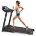 Home Treadmill for Home Workout with LCD Screen Incline Folding Treadmill and Bluetooth Music Electric Walking Treadmill