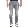 Bequeme Jeans LE TEMPS DES CERISES, Herren, Gr. 29, US-Größen, grau, 95% Baumwolle, 3% Polyester, 2% Elasthan, casual, Jeans, mit dezenter Waschung
