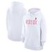 Women's G-III 4Her by Carl Banks White Boston Red Sox Dot Print Pullover Hoodie