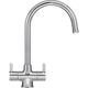 Franke Athena Mono Mixer Kitchen Tap in Chrome Brass