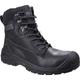 Puma Men's Conquest Hi-Leg Safety Boots in Black, Size 7 Rubber