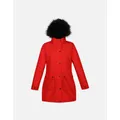 Women's Regatta Womens/Ladies Voltera Heated Waterproof Jacket - Red - Size: 10