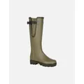 Le Chameau Women's Vierzon Jersey Womens Wellingtons - Vert Green - Size: 6.5