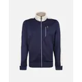 Luke Sport Men's Moore Zip Though Track Jacket | Dark Navy - Blue - Size: Regular