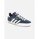 Men's Adidas Originals Mens Trainers Samba Super Suede Leather Lace Up navy white UK S - Blue - Size: 8