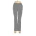 Donna Ricco Dress Pants - Mid/Reg Rise: Gray Bottoms - Women's Size 6