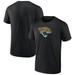 Men's Fanatics Branded Black Jacksonville Jaguars Throwback T-Shirt