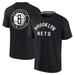 Unisex Fanatics Signature Black Brooklyn Nets Elements Super Soft Short Sleeve T-Shirt