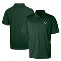 Men's Cutter & Buck Midnight Green Philadelphia Eagles Textured Stretch Short Sleeve Polo