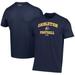 Men's Under Armour Navy Carleton Knights Football Performance T-Shirt