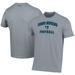 Men's Under Armour Gray Johns Hopkins Blue Jays Football Performance T-Shirt