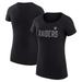 Women's G-III 4Her by Carl Banks Black Las Vegas Raiders Dot Print Lightweight Fitted T-Shirt