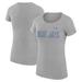 Women's G-III 4Her by Carl Banks Gray Toronto Blue Jays Dot Print Fitted T-Shirt