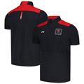 Men's Under Armour Black Texas Tech Red Raiders Motivate Half-Zip Jacket