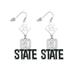 Michigan State Spartans Della Earrings