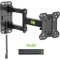 Lockable RV TV Mount for Most 10-26 Inch Flat Screens TV&Monitor for Camper Travel Trailer Boat Motorhomes