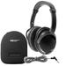 Deluxe Active Noise-Cancelling Headphones with Case Black