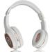 Tremors HP4500R Wireless on Ear Headphones - Bluetooth with Mic - White-Rose Gold