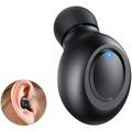 Single Bluetooth Earbud Mini Invisible Wireless in Ear Headphones Sport Earpiece with Mic Magnetic