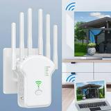 Augper 1200mbps WiFi Extender Signal Booster the Newest Generation Dual-port Dual- Supporting 5G/2.4G Long Range Amplifier with Ethernet Port Access Point