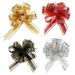 20pcs 6 Inch Large Pull Bow Gift Wrapping Bows Ribbon Organza for Wedding Baskets Presents Red/Gold/Silver/Black