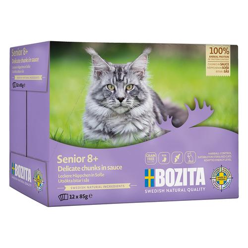 12x85g Extra Chicken Bozita Morsels in Sauce Senior 8+ Wet Cat Food
