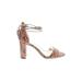 Jessica Simpson Heels: Brown Shoes - Women's Size 7 1/2