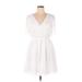 Allison & Kelly Casual Dress: White Dresses - Women's Size X-Large