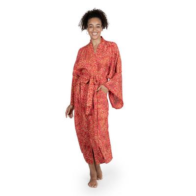 Batik robe 'Autumn Joy'