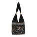 Floral Nighttime,'Floral Cotton Shoulder Bag from Thailand'