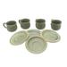 Ceramic teacups, 'Gecko and Co.' (set for 4)