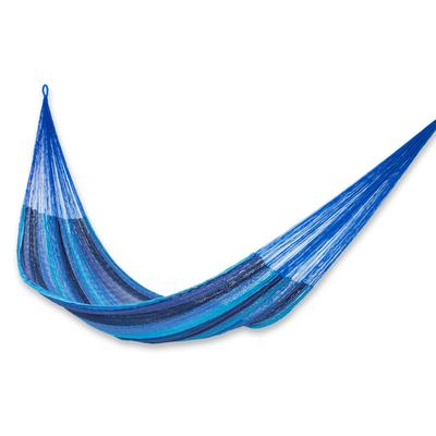 Cotton hammock, 'Huatulco' (double)