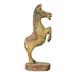 Rearing Stallion,'Hand Carved Sese Wood West Africa Wood Horse Statuette'