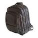 Champion in Chocolate Brown,'Chocolate Brown Leather Padded Backpack from Brazil'