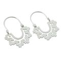 'Magical Mitla' - Collectible Sterling Silver Hoop Earrings