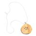 Precious Sand Dollar,'Gold Plated Sterling Silver Sand Dollar Pendant Necklace'