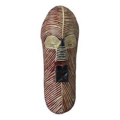 'Songe Marriage' - Hand Made Congolese Wood Mask
