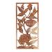 Graced by Roses,'Hand Carved Balinese Suar Wood Relief Panel of Roses'