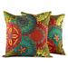 Applique cushion covers, 'Glorious' (pair)