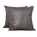 Cotton cushion covers, 'Diamond Glam' (pair)