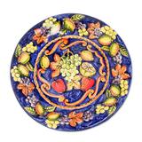 Celestial Fruit,'Ceramic serving plate'