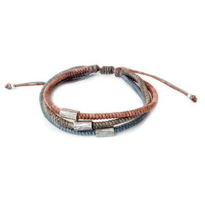 'Modern Hill Tribe' - Hill Tribe Fine Silver Braided Bracelet