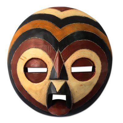 African wood mask, 'Sangaya'