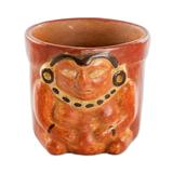 Ceramic decorative vase, 'Pibil Queen'